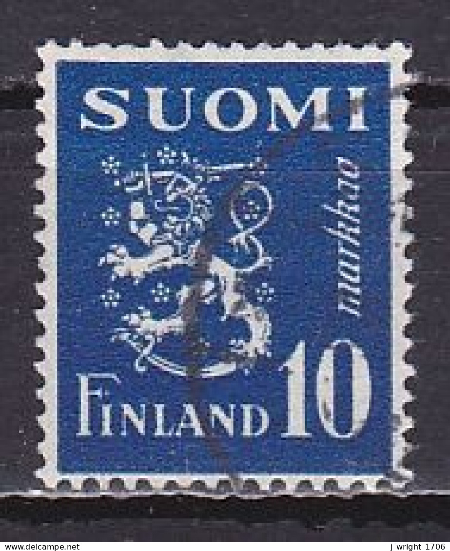 Finland, 1945, Lion, 10mk, USED - Gebruikt