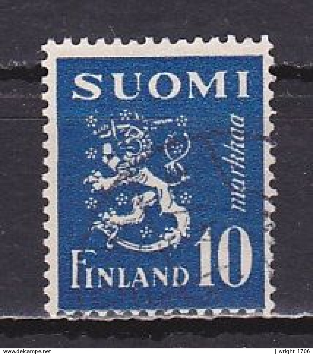 Finland, 1945, Lion, 10mk, USED - Used Stamps