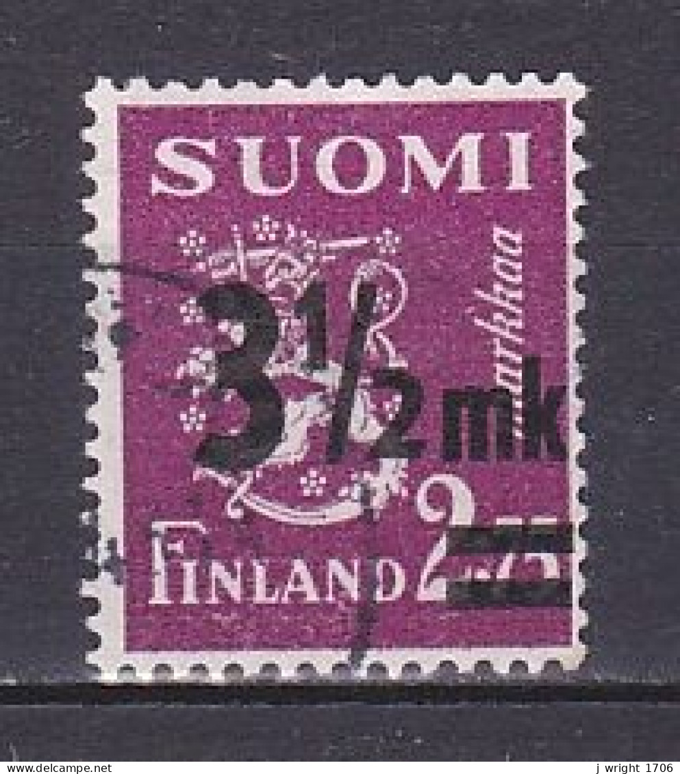 Finland, 1943, Lion/Surcharge, 3½mk On 2.75mk, USED - Oblitérés