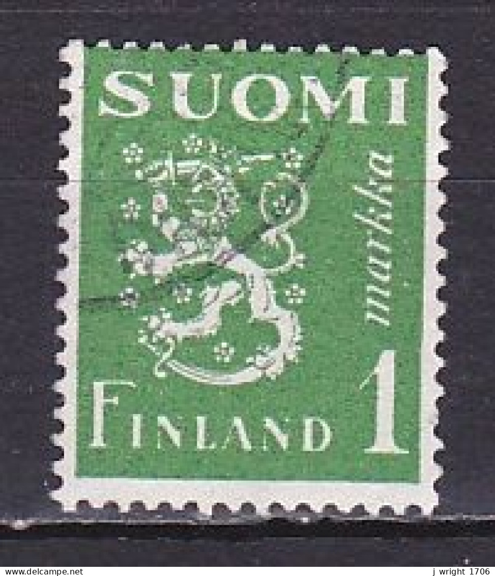 Finland, 1942, Lion, 1mk, USED - Oblitérés