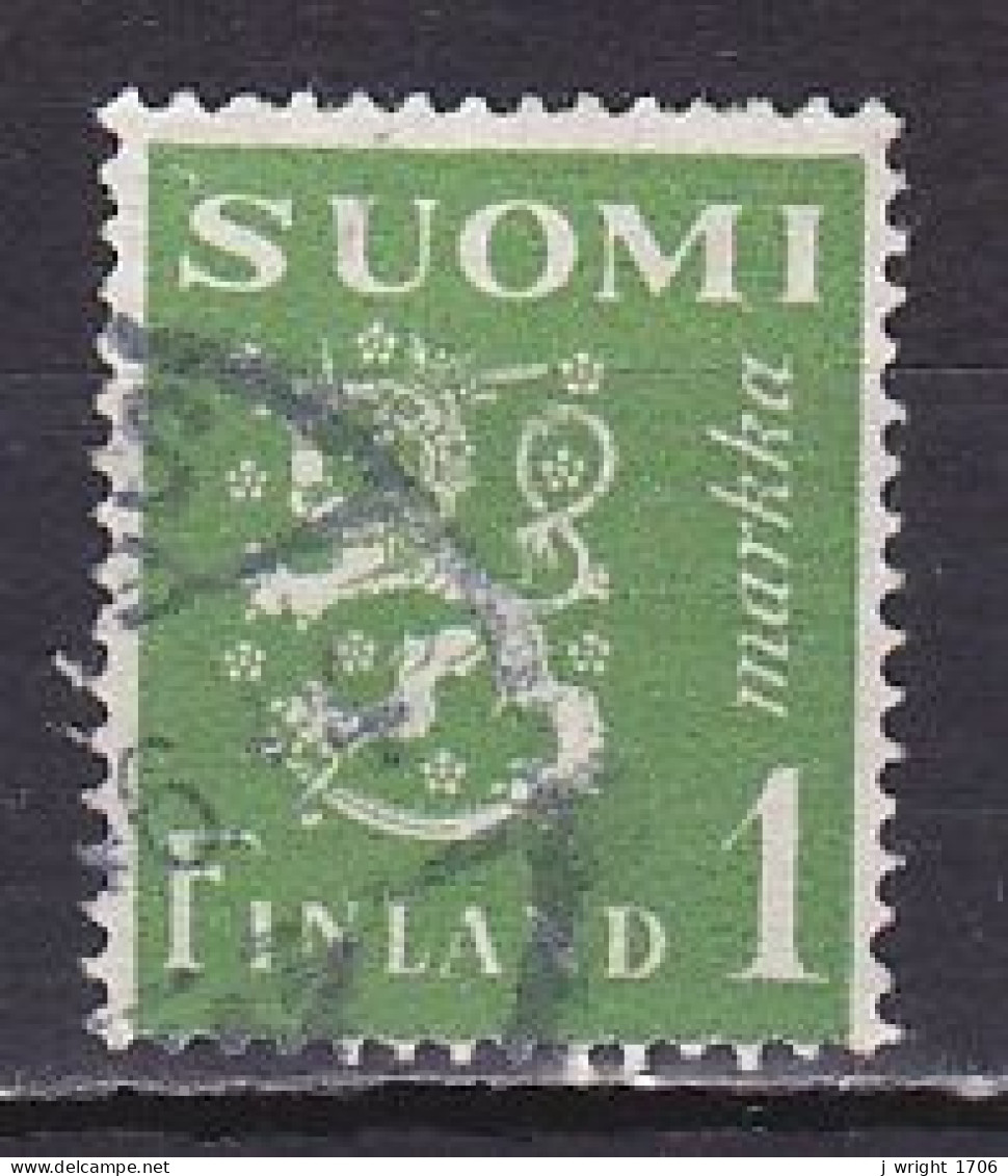 Finland, 1942, Lion, 1mk, USED - Oblitérés