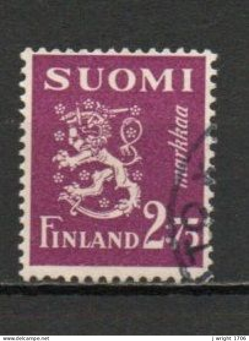 Finland, 1940, Lion, 2.75mk, USED - Used Stamps