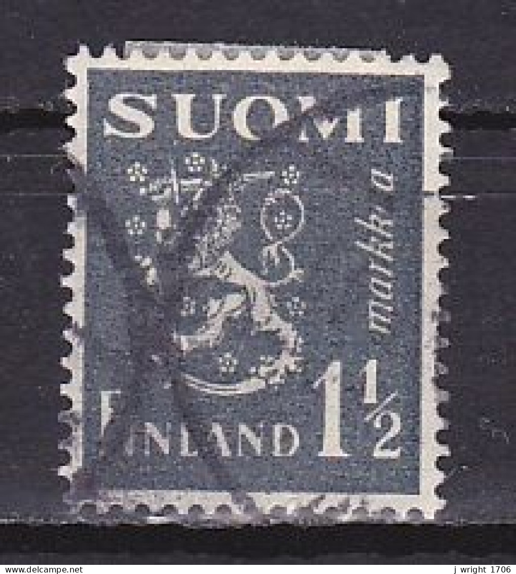 Finland, 1940, Lion, 1½mk, USED - Oblitérés