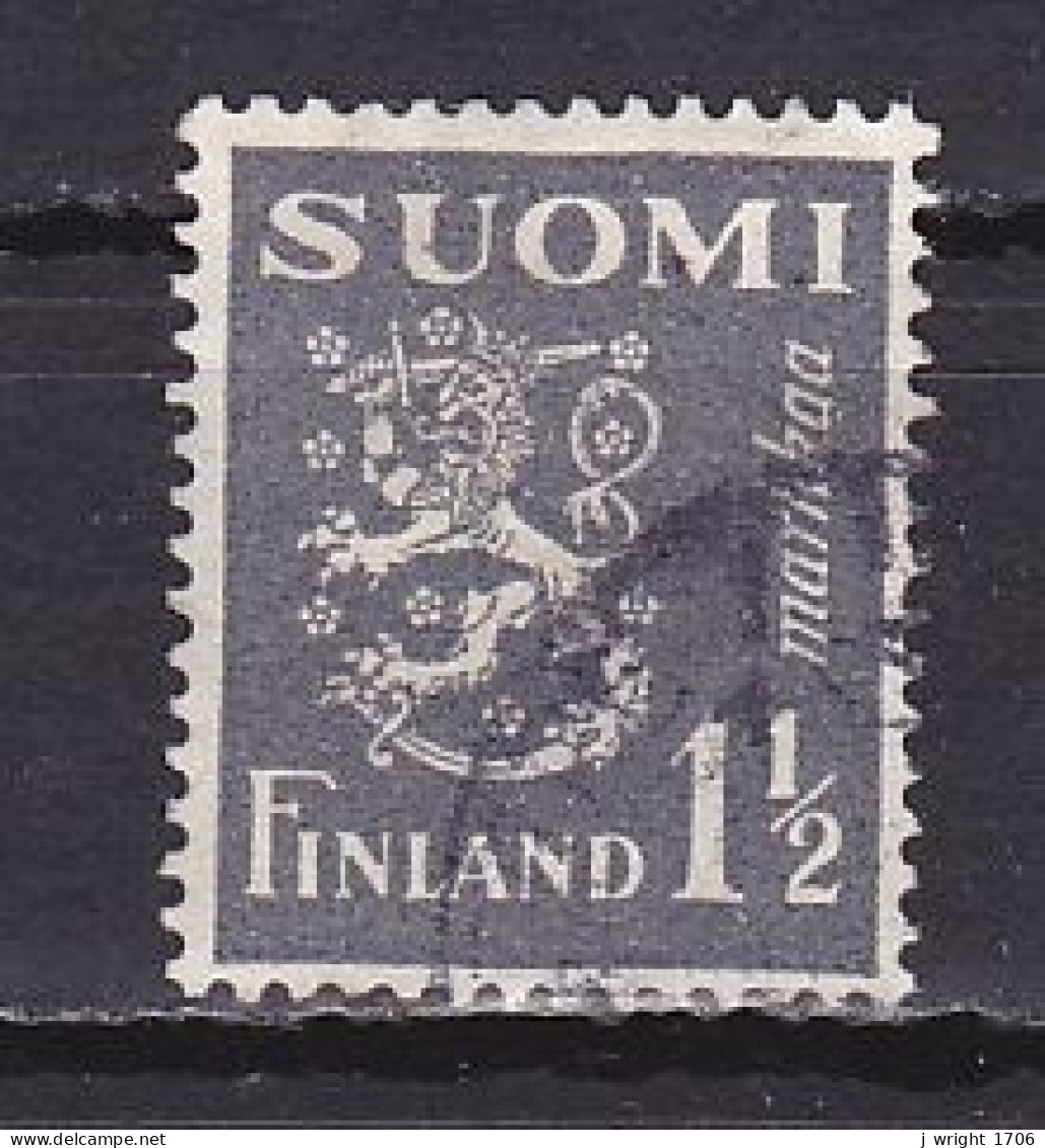 Finland, 1940, Lion, 1½mk, USED - Gebruikt