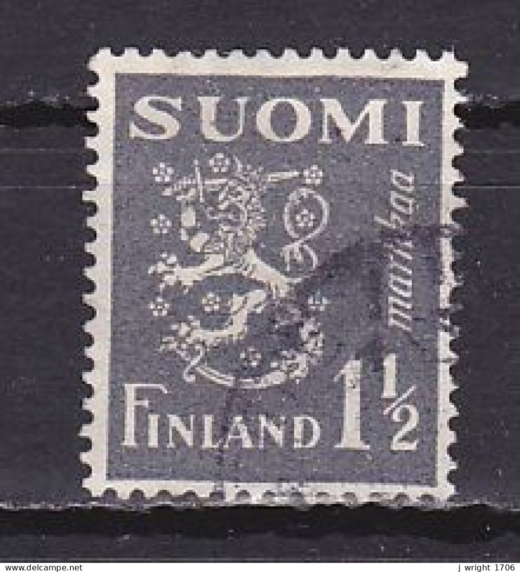 Finland, 1940, Lion, 1½mk, USED - Oblitérés