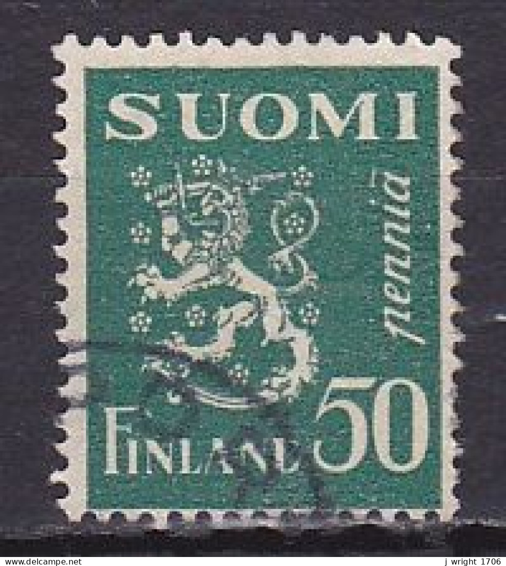 Finland, 1932, Lion, 50p, USED - Usados
