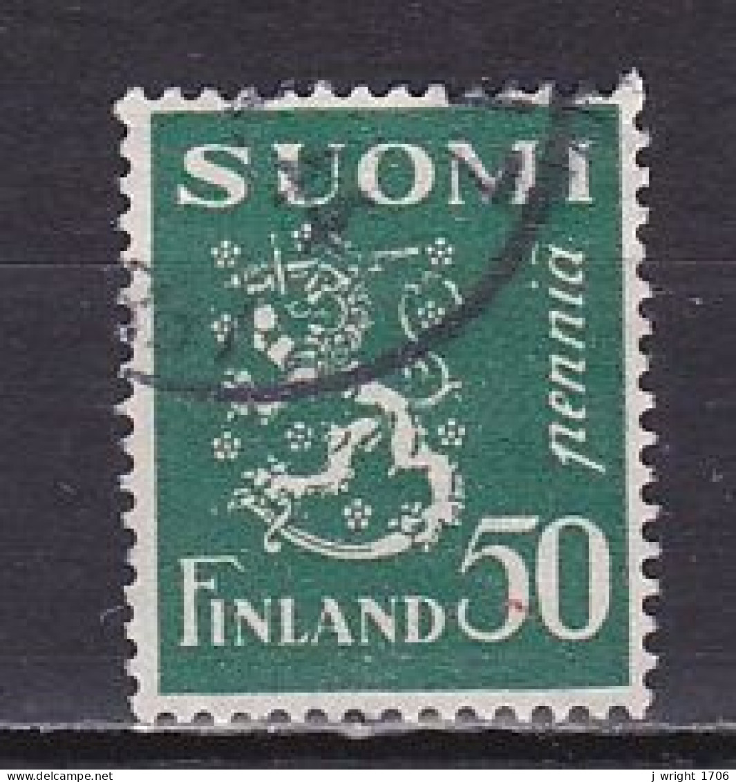 Finland, 1932, Lion, 50p, USED - Usati