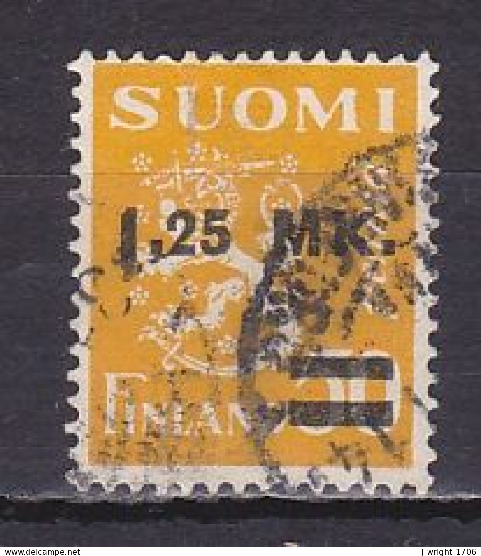 Finland, 1931, Lion/Surcharge, 1.25mk On 50p, USED - Oblitérés