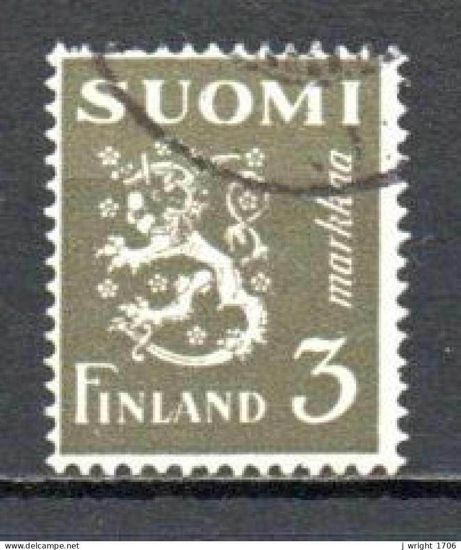 Finland, 1930, Lion, 3mk, USED - Usados