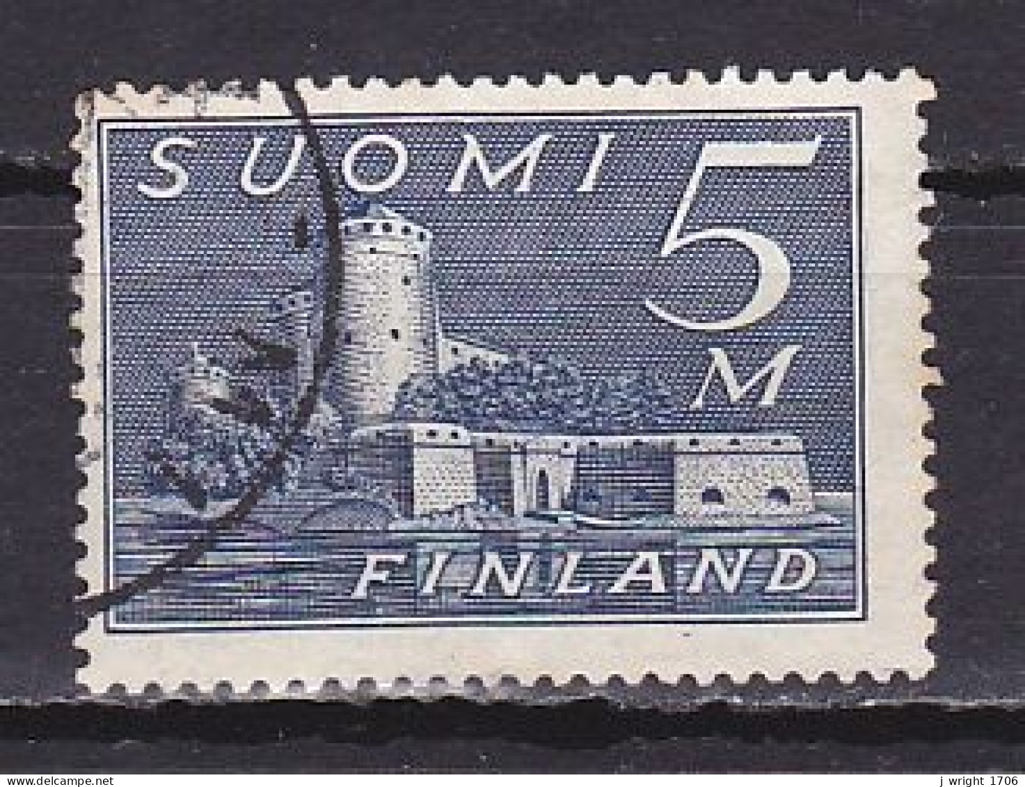 Finland, 1930, Olavinlinna Castle, 5mk, USED - Gebraucht