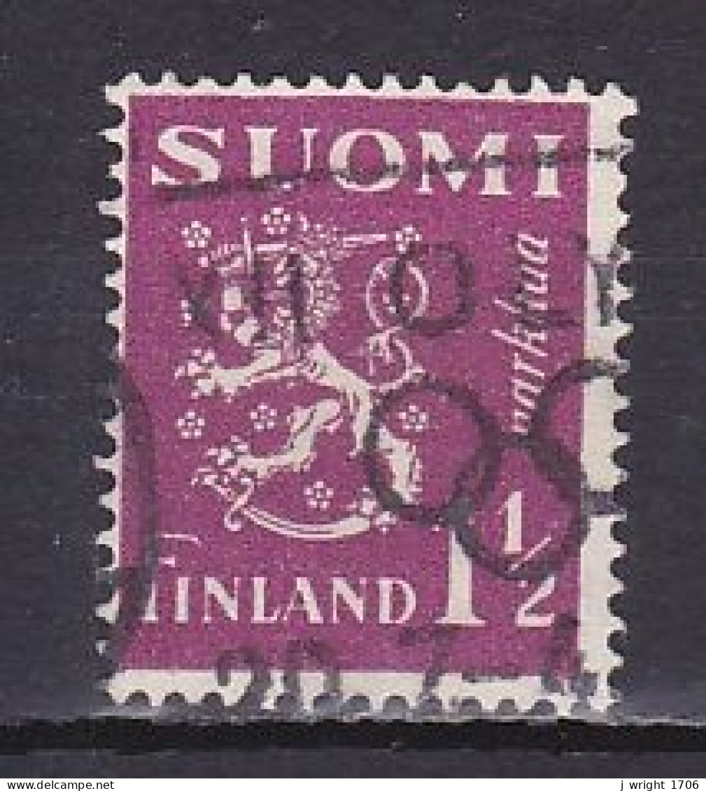 Finland, 1930, Lion, 1½mk, USED - Usados