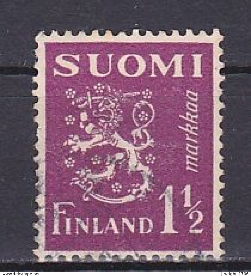 Finland, 1930, Lion, 1½mk, USED - Gebruikt