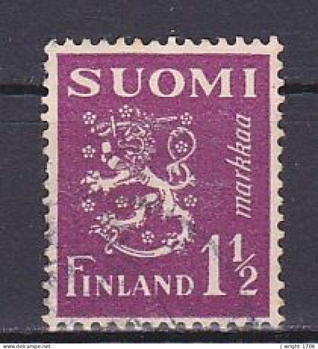 Finland, 1930, Lion, 1½mk, USED - Usati