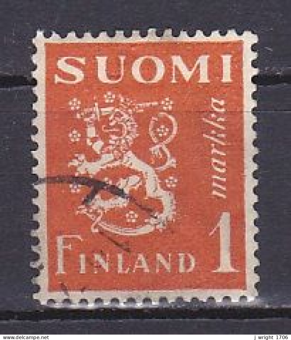 Finland, 1930, Lion, 1mk, USED - Gebruikt