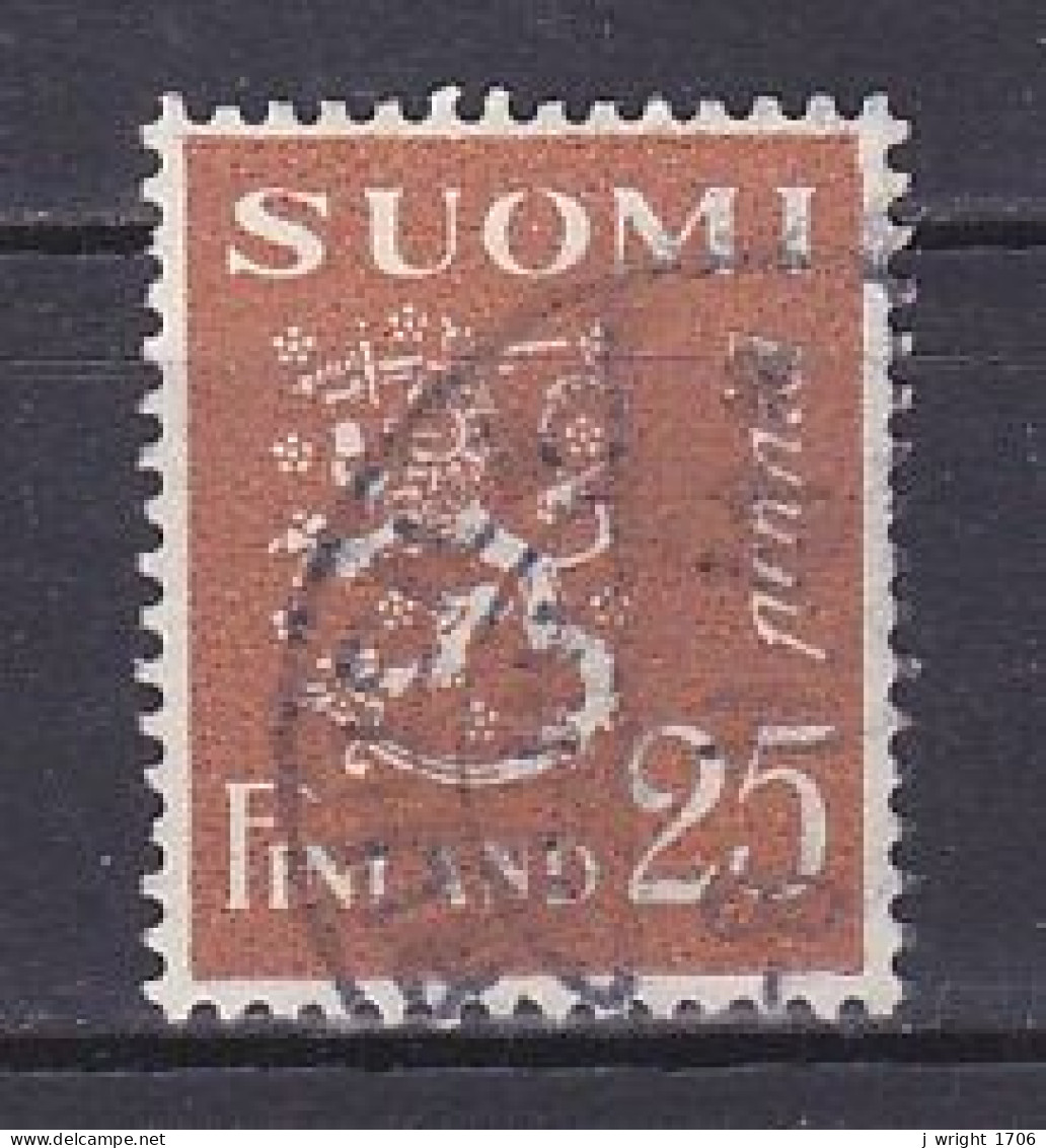 Finland, 1930, Lion, 25p, USED - Oblitérés