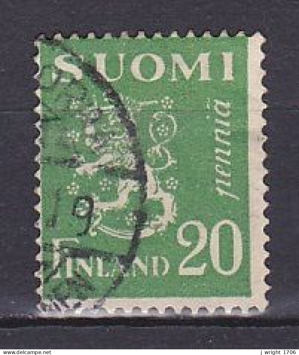 Finland, 1930, Lion, 20p, USED - Oblitérés