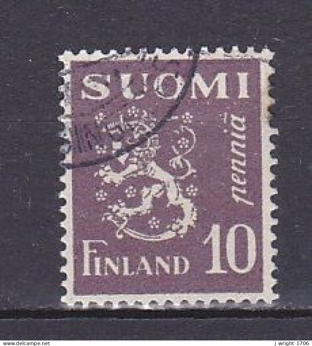 Finland, 1930, Lion, 10p, USED - Used Stamps