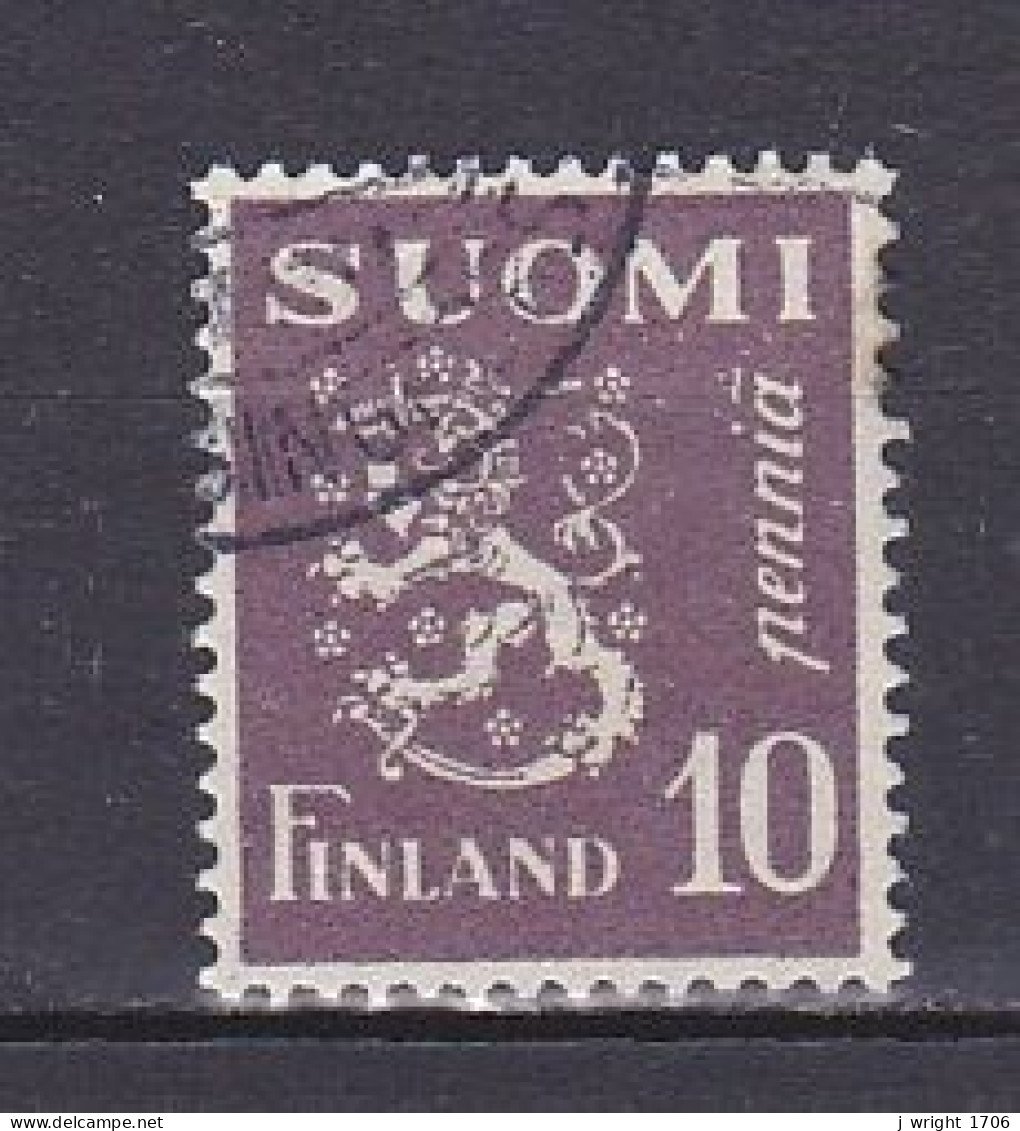 Finland, 1930, Lion, 10p, USED - Usati