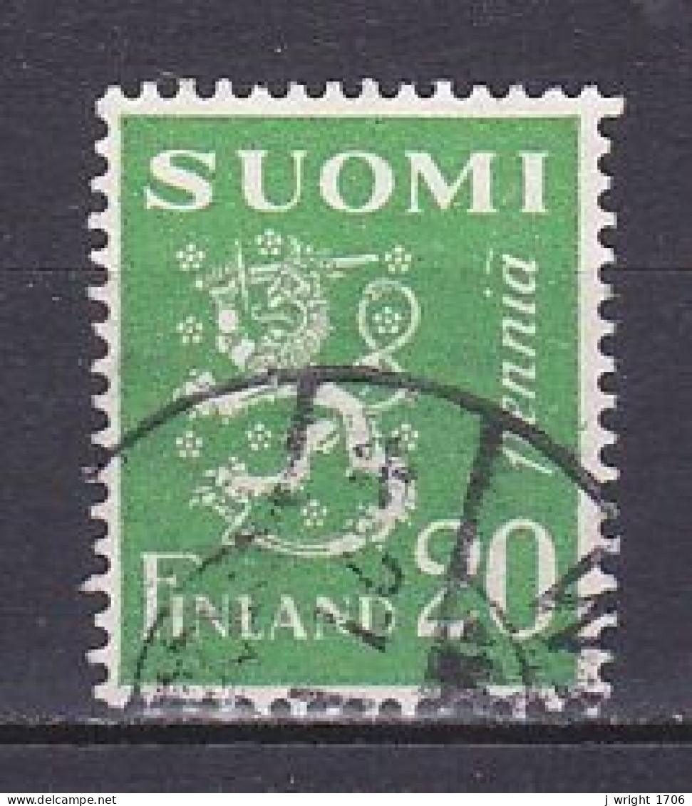 Finland, 1930, Lion, 20p, USED - Oblitérés