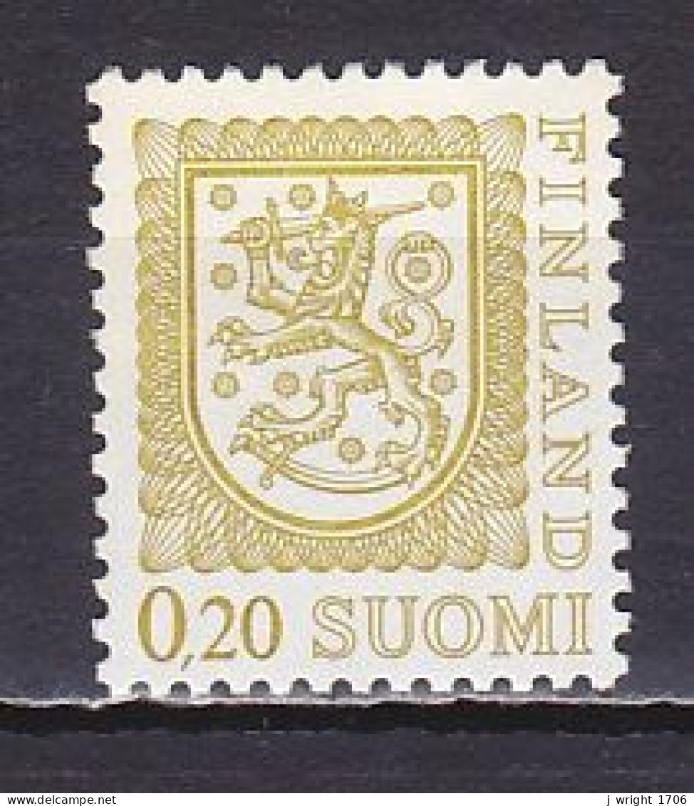 Finland, 1977, Coat Of Arms, 0.20mk, UNUSED NO GUM - Ungebraucht