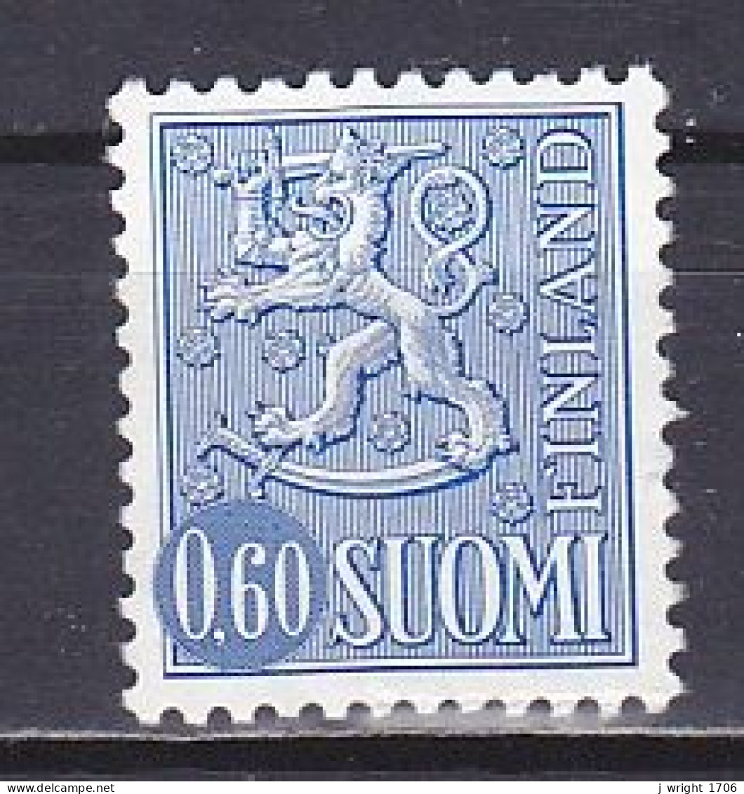 Finland, 1973, Lion, 0.60mk, UNUSED NO GUM - Nuovi