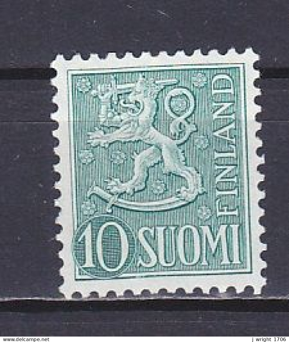 Finland, 1954, Lion, 10mk, UNUSED NO GUM - Nuovi