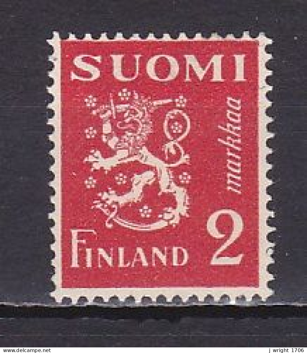 Finland, 1936, Lion, 2mk, UNUSED NO GUM - Ongebruikt