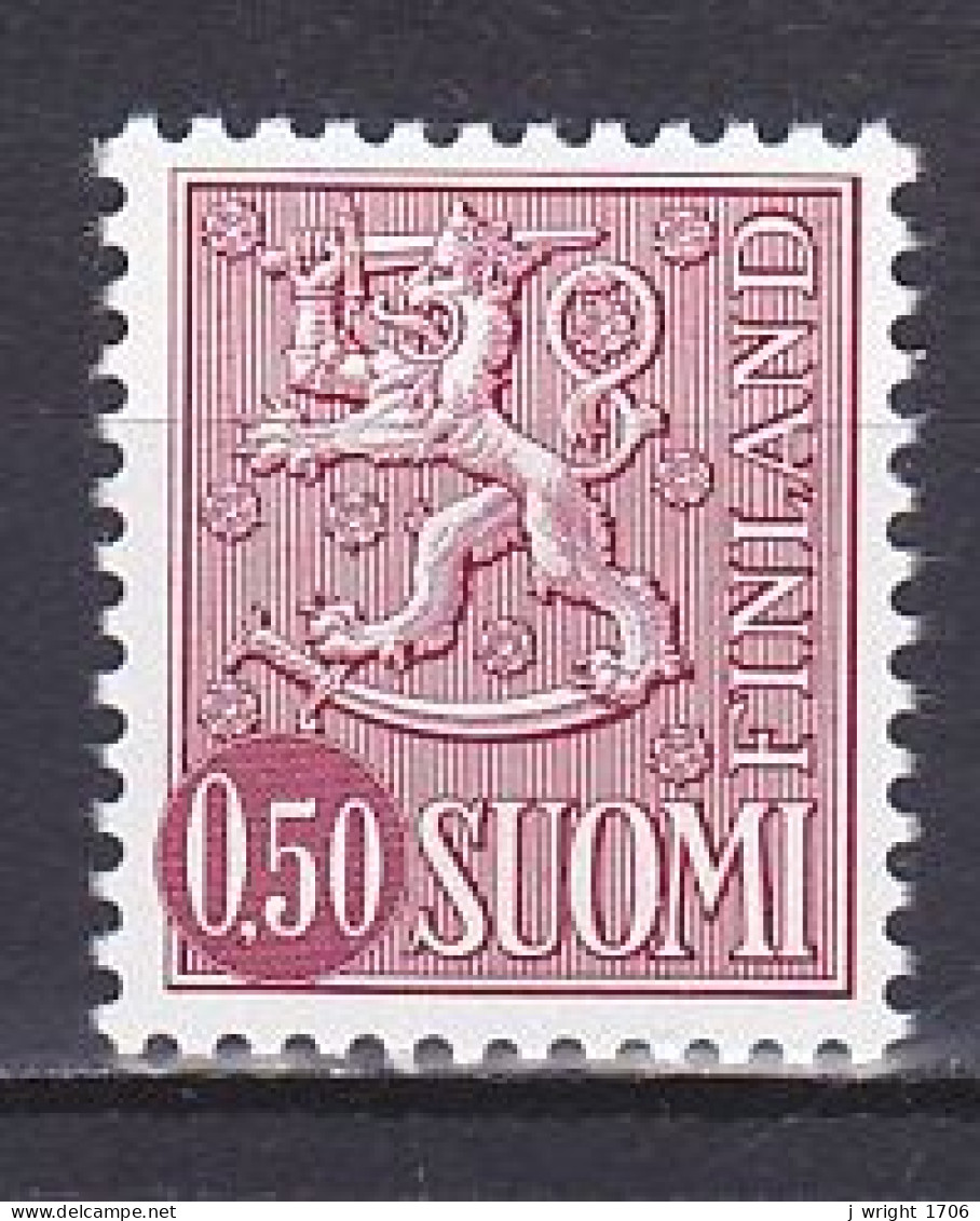 Finland, 1974, Lion, 0.50mk, MNH - Nuevos