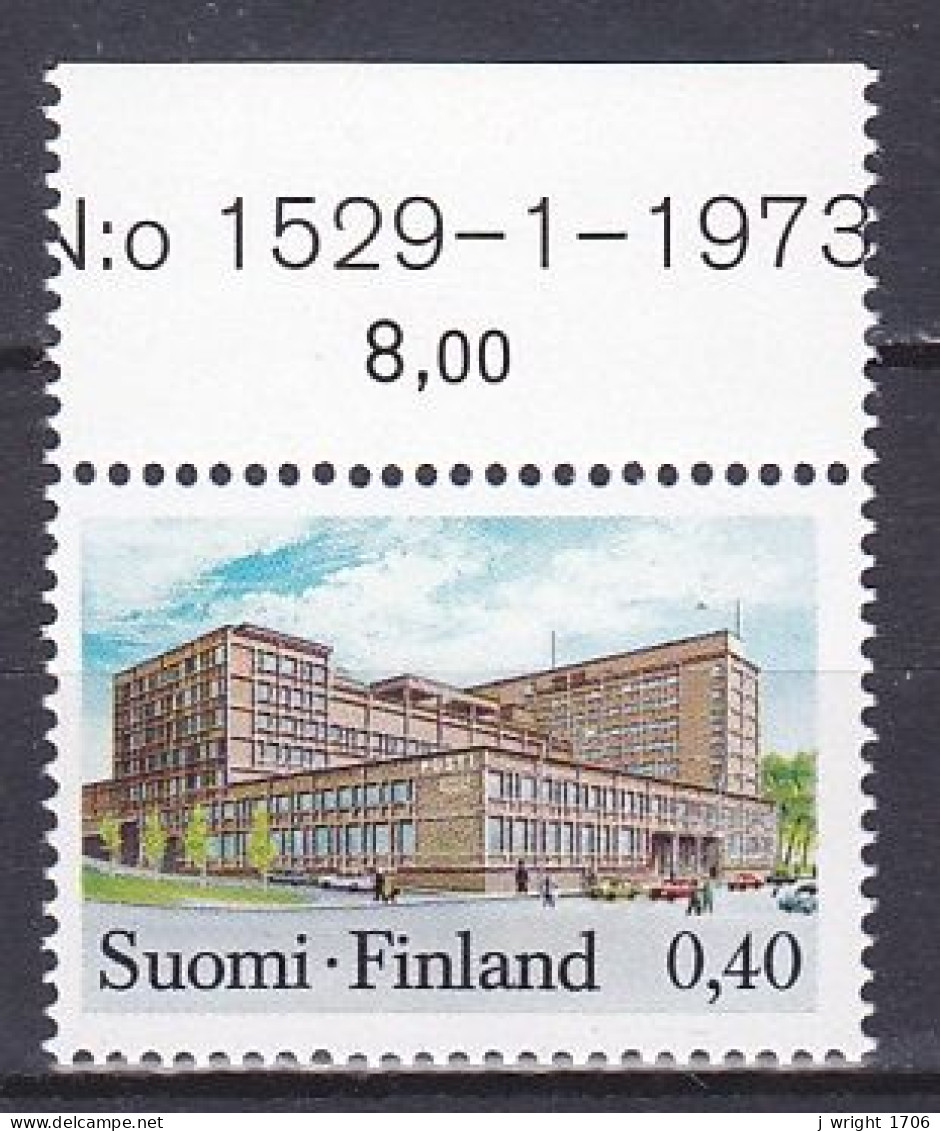 Finland, 1973, Tampere Post Office, 0.40mk, MNH - Nuevos