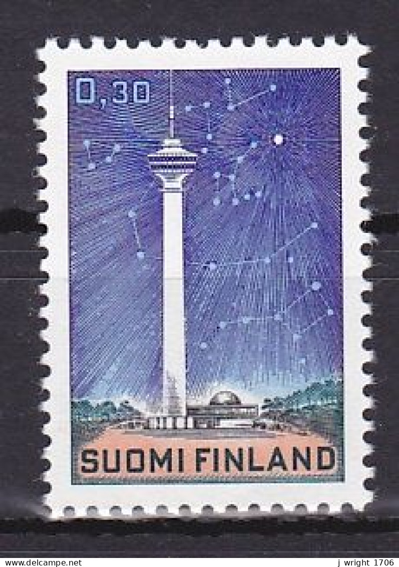 Finland, 1971, TV Tower Tampere, 0.30mk, MNH - Unused Stamps