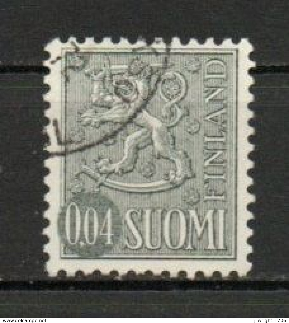 Finland, 1968, Lion, 0.04mk, USED - Ongebruikt