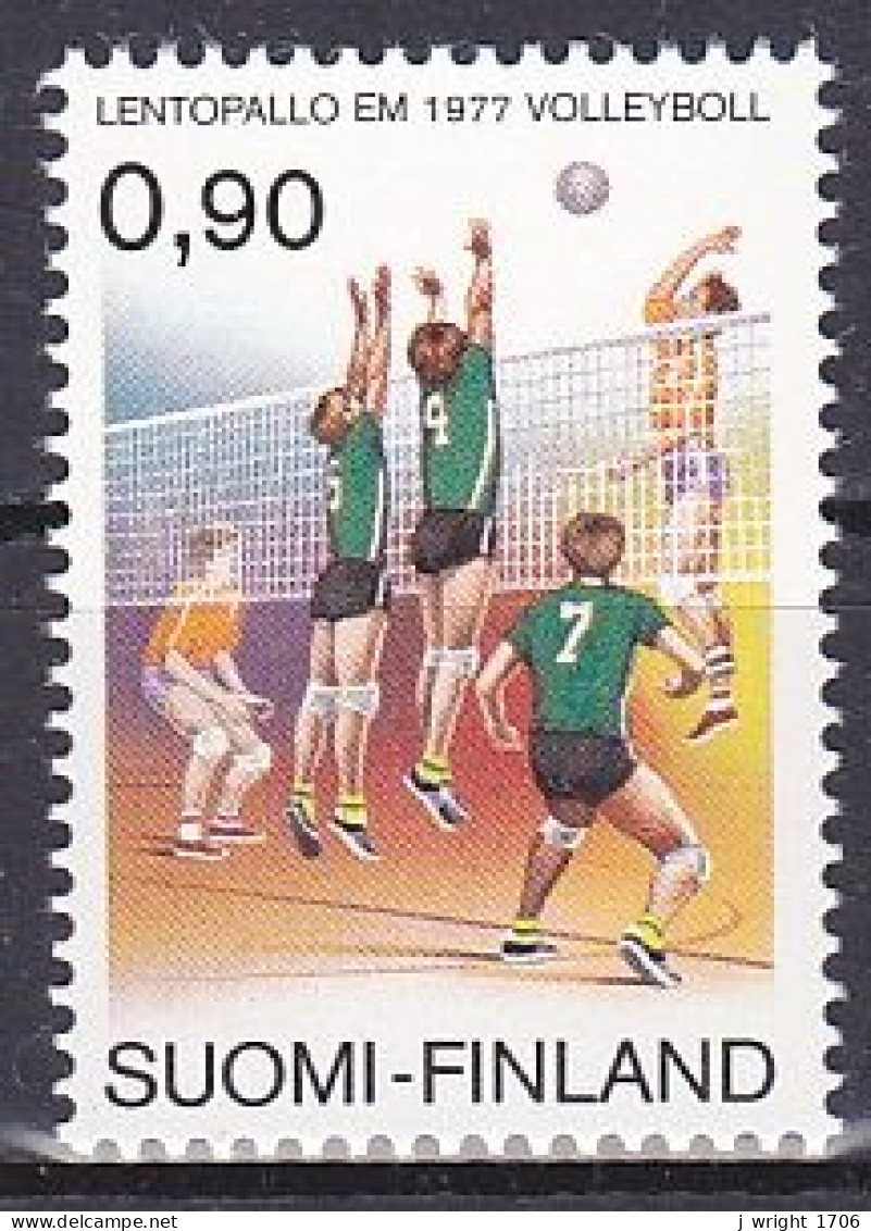 Finland, 1977, European Volleyball Championships, 0.90mk, MNH - Neufs