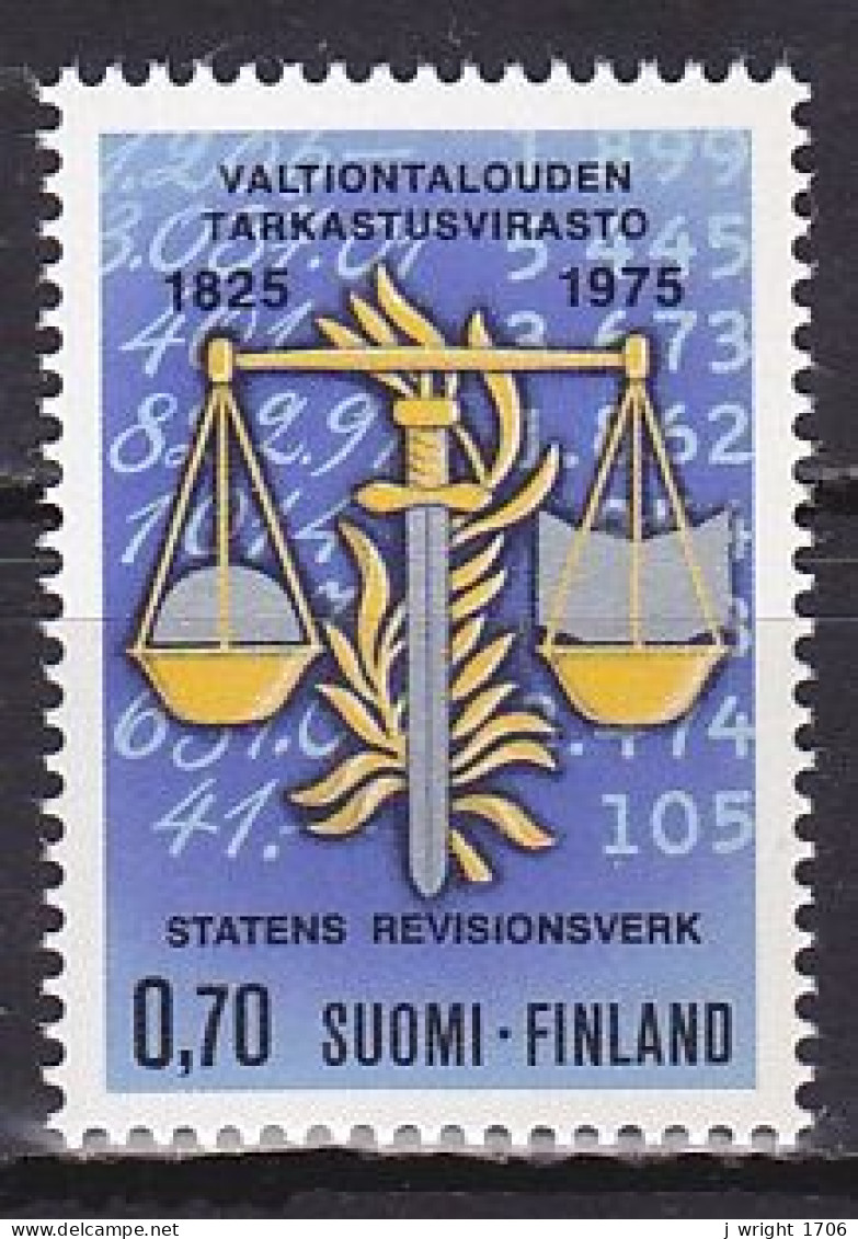 Finland, 1975, State Audit Office, 0.90mk, MNH - Neufs