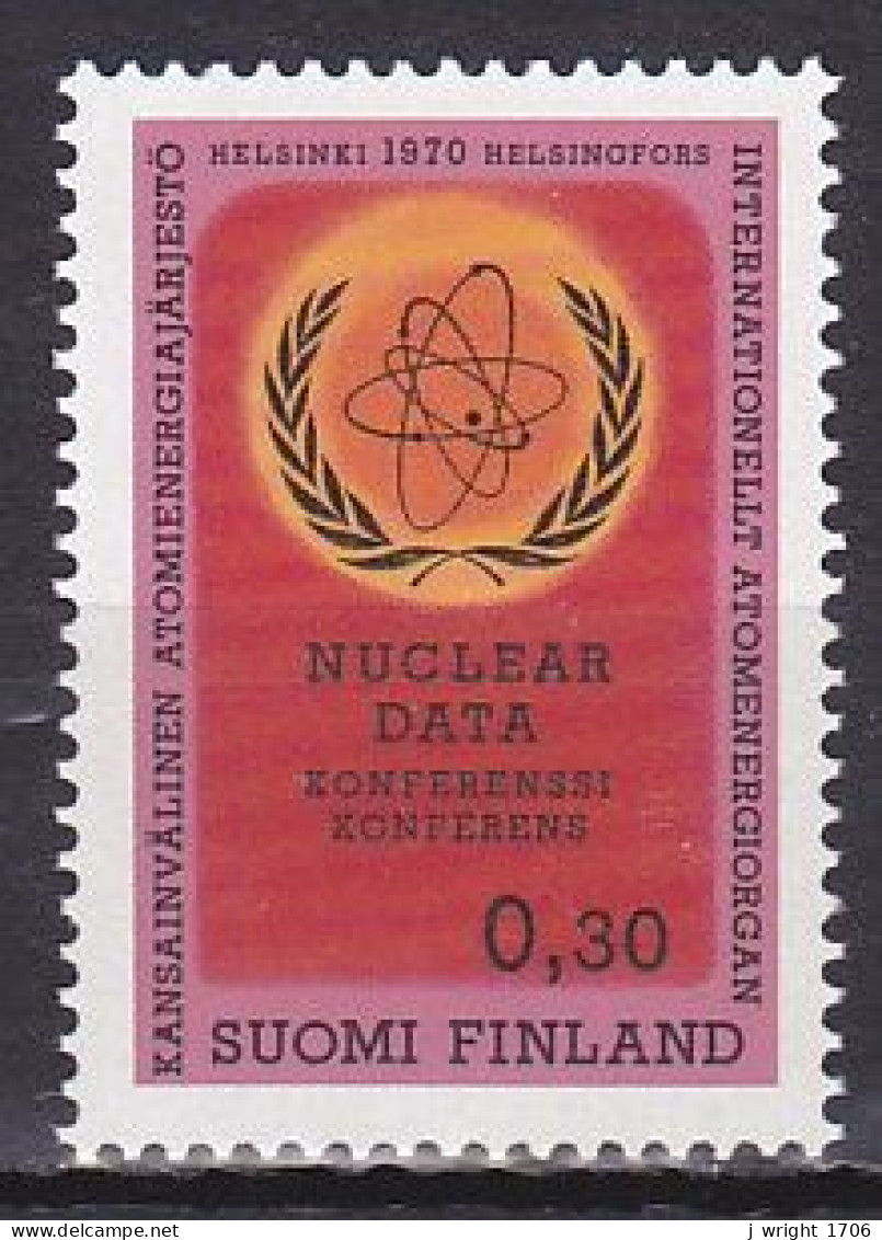 Finland, 1970, Nuclear Data Conf, 0.30mk, MNH - Neufs