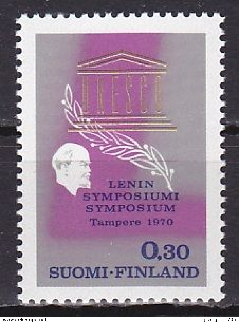 Finland, 1970, Lenin Symposium, 0.30mk, MNH - Unused Stamps