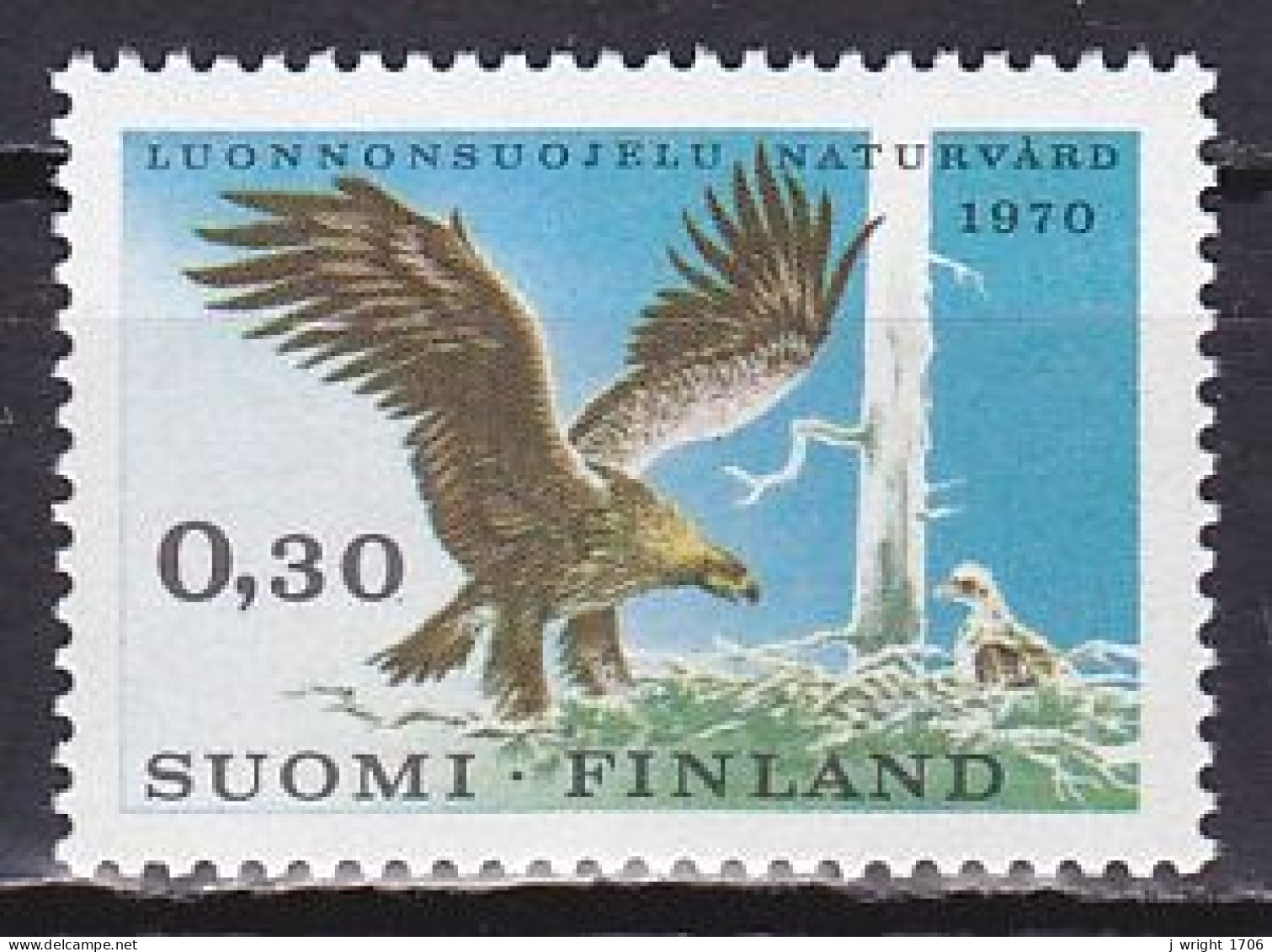 Finland, 1970, Nature Conservation Year, 0.30mk, MNH - Unused Stamps