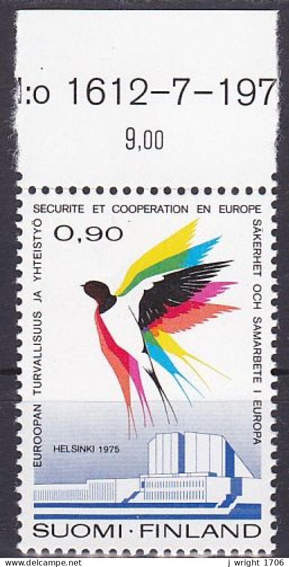 Finland, 1975, European Security & Co-operation Conf, 0.90mk, MNH - Ungebraucht