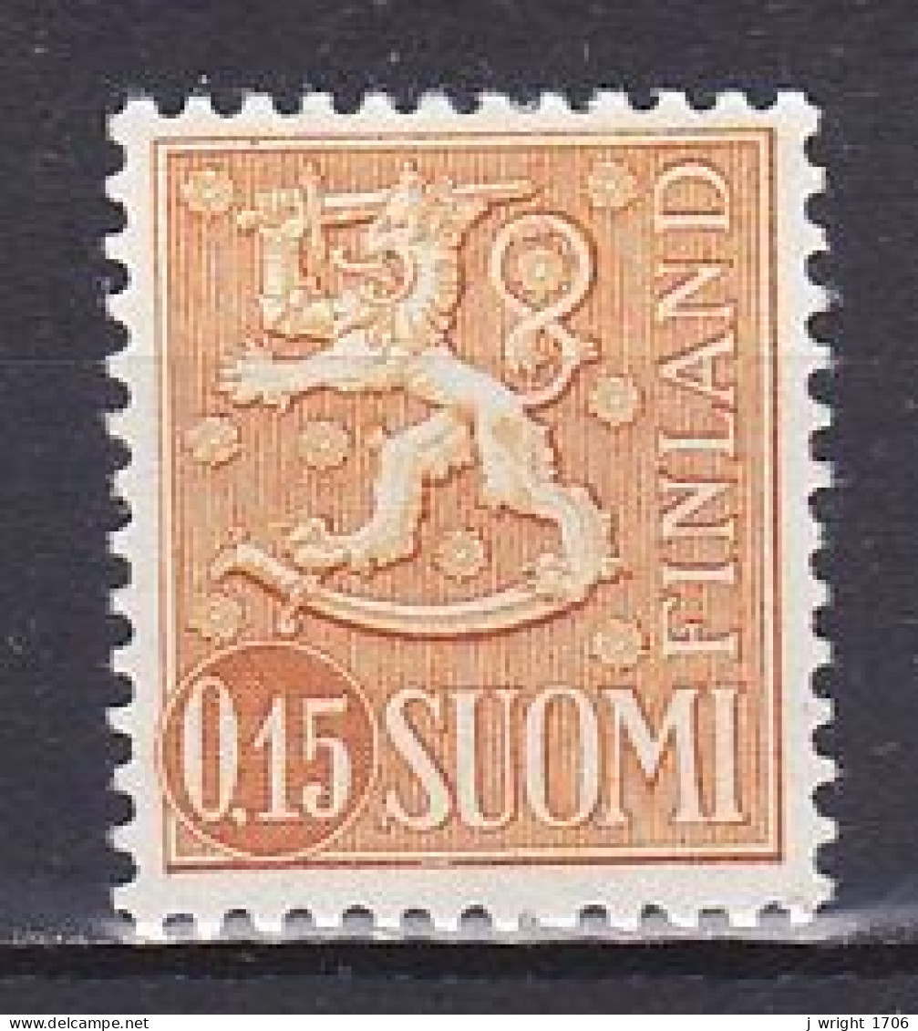 Finland, 1957, Lion, 15mk, MH - Unused Stamps