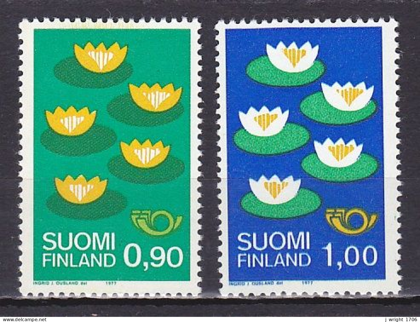 Finland, 1977, Nordic Co-operation Issue, Set, MNH - Nuovi