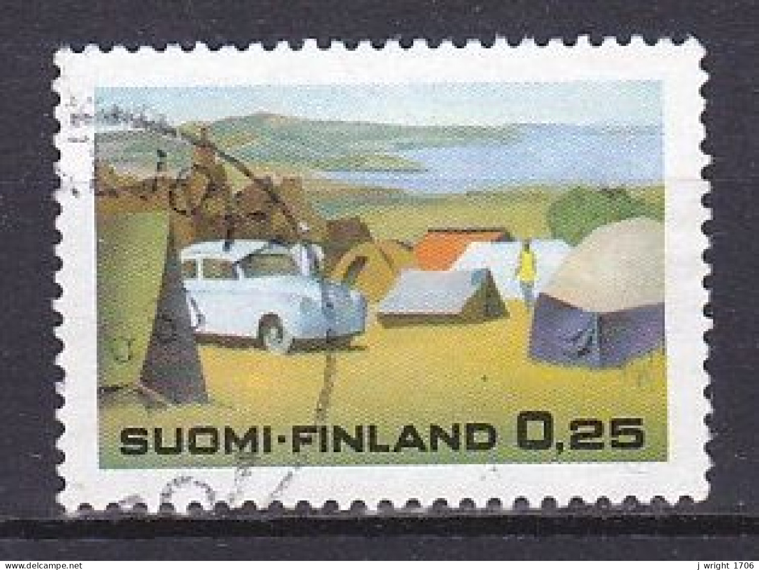 Finland, 1968, Summer Tourism, 0.25mk, USED - Used Stamps