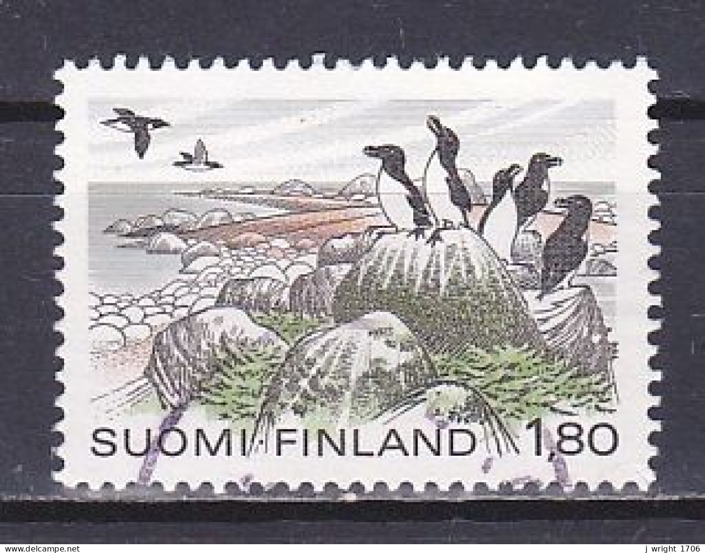 Finland, 1983, National Parks/Eastern Gulf, 1.80mk, USED - Usati