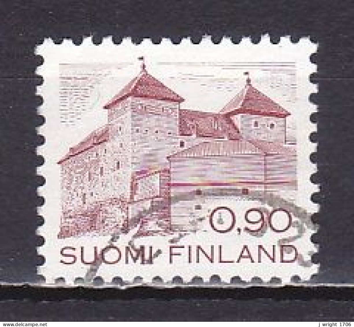 Finland, 1982, Häme Castle, 0.90mk, USED - Oblitérés