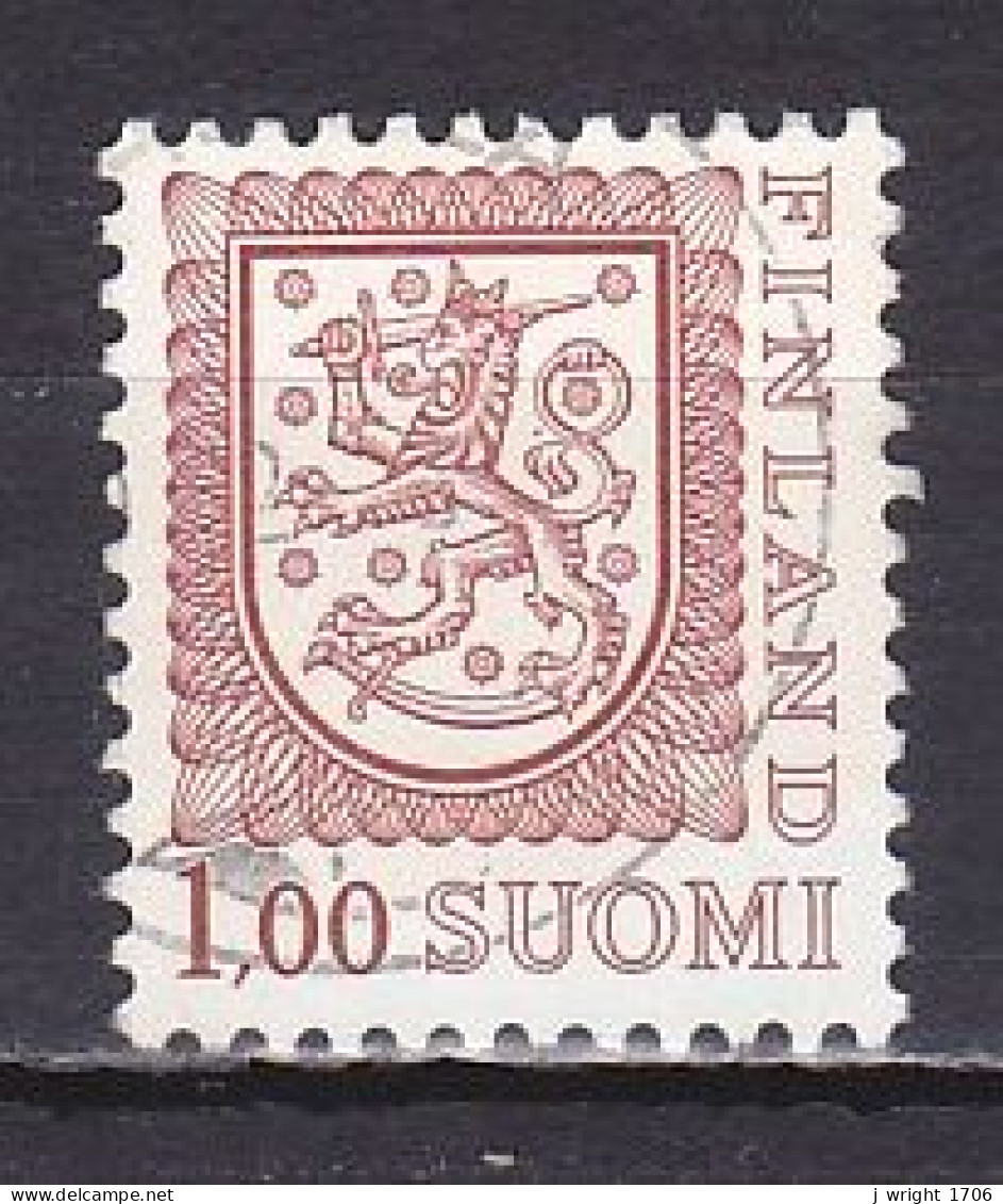 Finland, 1981, Coat Of Arms, 1.00mk, USED - Used Stamps