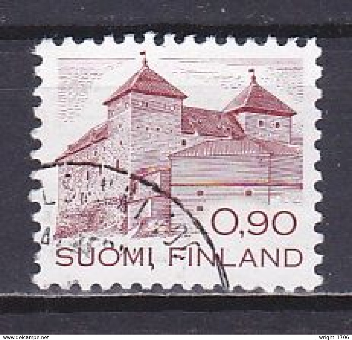 Finland, 1982, Häme Castle, 0.90mk, USED - Usati