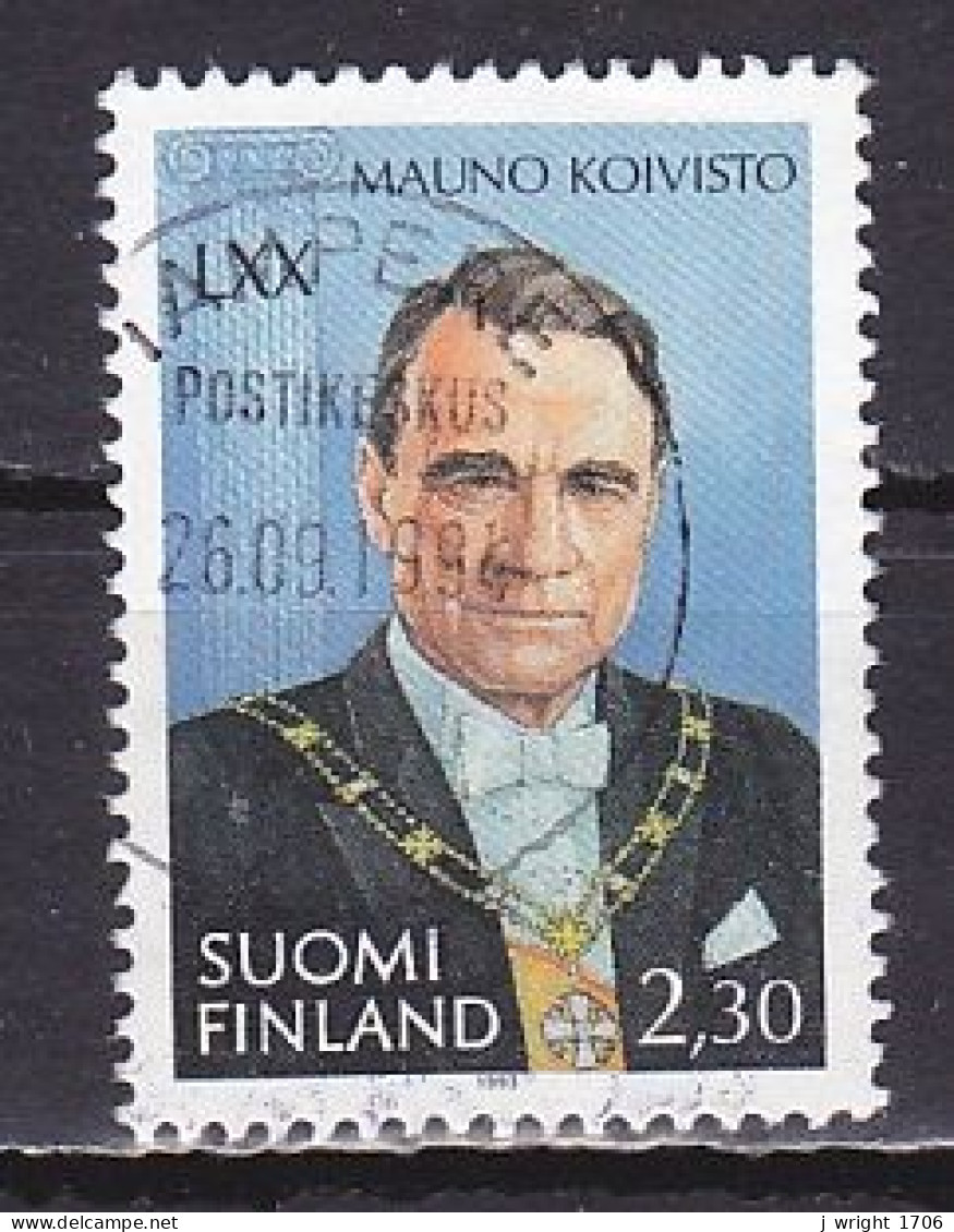 Finland, 1993, Pres. Mauno Koivisto, 2.30mk, USED - Usados