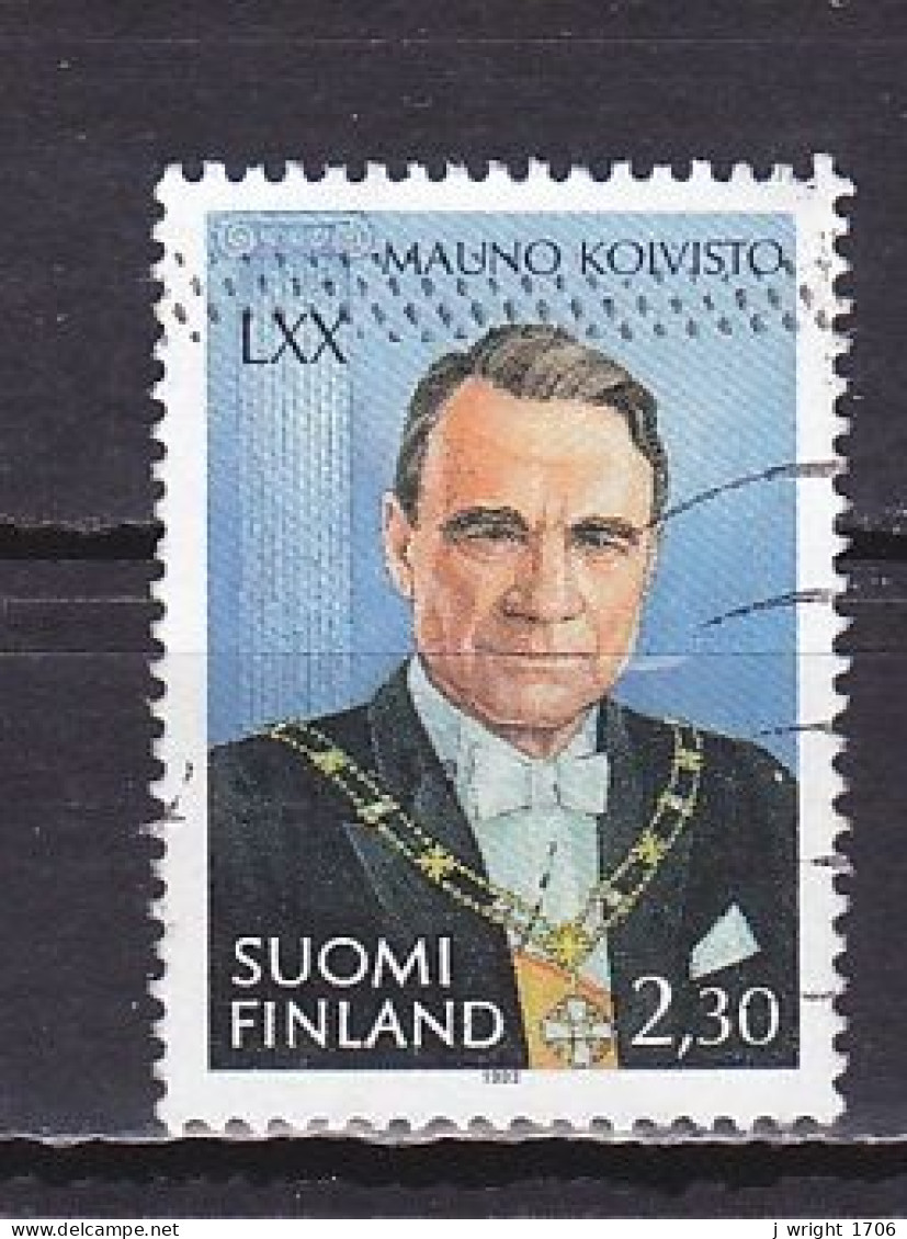 Finland, 1993, Pres. Mauno Koivisto, 2.30mk, USED - Usados