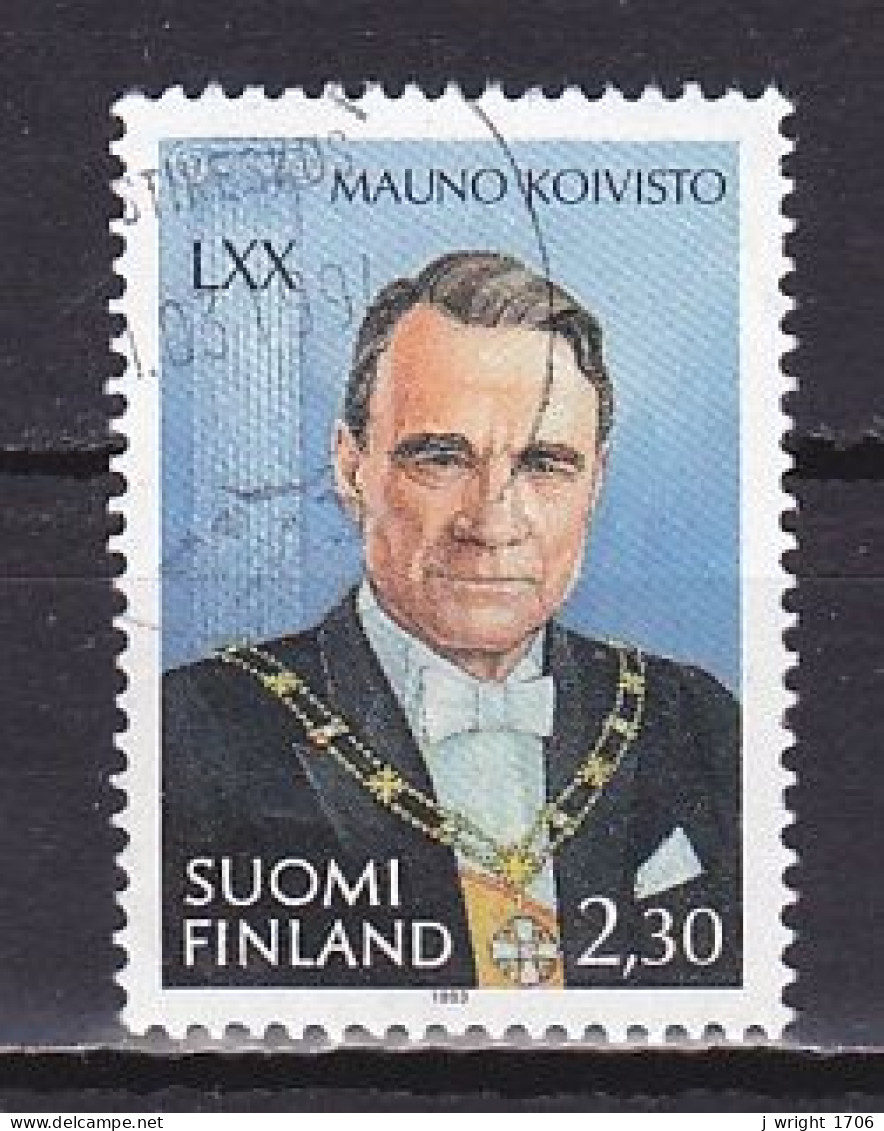 Finland, 1993, Pres. Mauno Koivisto, 2.30mk, USED - Usati