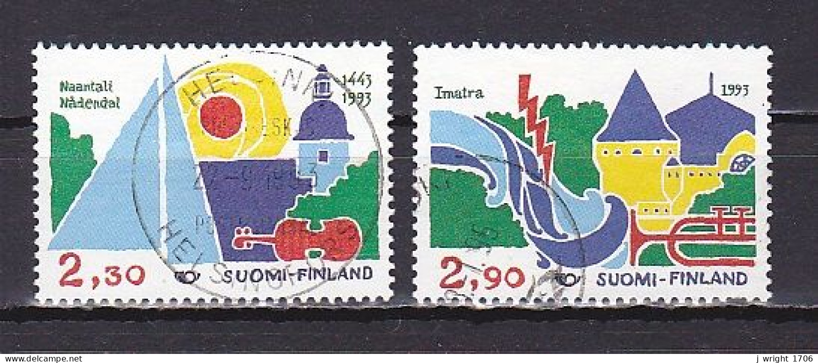 Finland, 1993, Nordic Co-operation, Set, USED - Usati