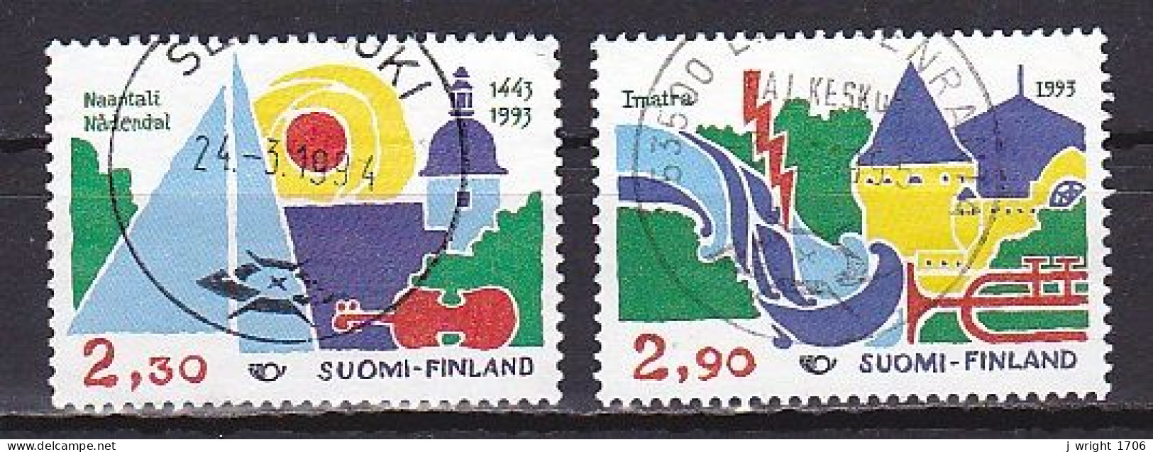 Finland, 1993, Nordic Co-operation, Set, USED - Oblitérés