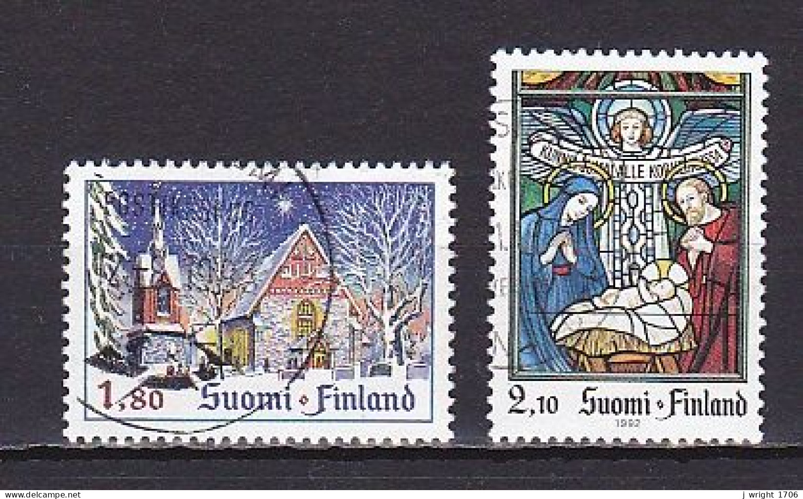Finland, 1992, Christmas, Set, USED - Gebraucht